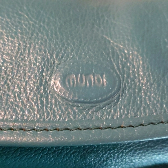 MUNDI Nappa Leather Clutch - Vintage - Picture 2 of 10